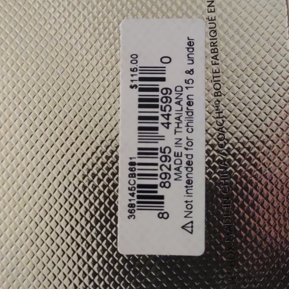 Coach Pave Signature C Necklace - Picture 4 of 4